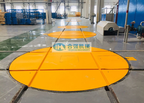 3000mm Railway Bogie Turntable Manual Operation 10 Ton