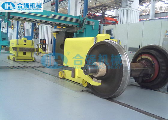 3500kN Hydraulic Wheel Press With Two Rotary Trolleys