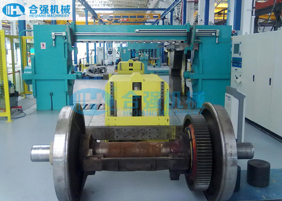 3500kN Hydraulic Wheel Press With Two Rotary Trolleys