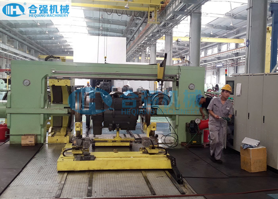 Fully Automatic Double Cylinders Wheelset Press For axle length 2200 ~ 2500mm
