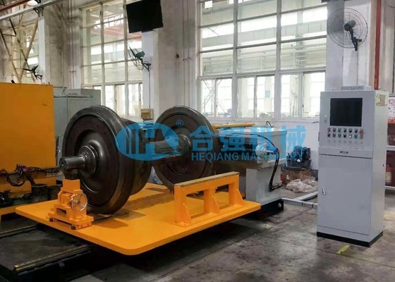 Горизонтальная пресса Wheelset для спешиваться колеса и теста обратного давления