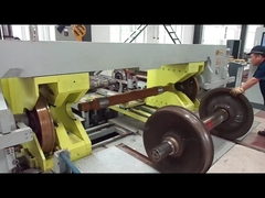 Пресс-ячейка для колесной пары 500т для разборки колеса вагона